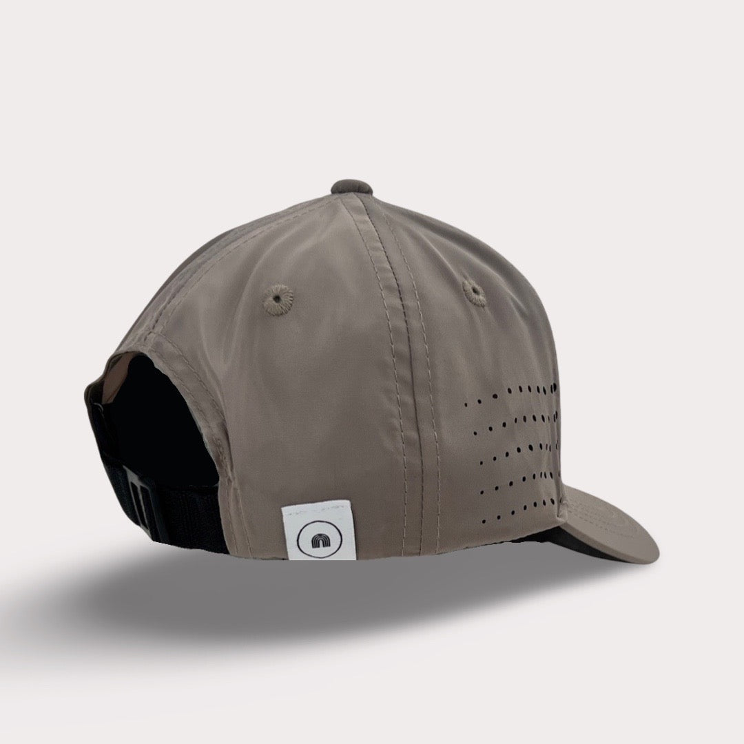 Stone Grey Curved Brim Lid