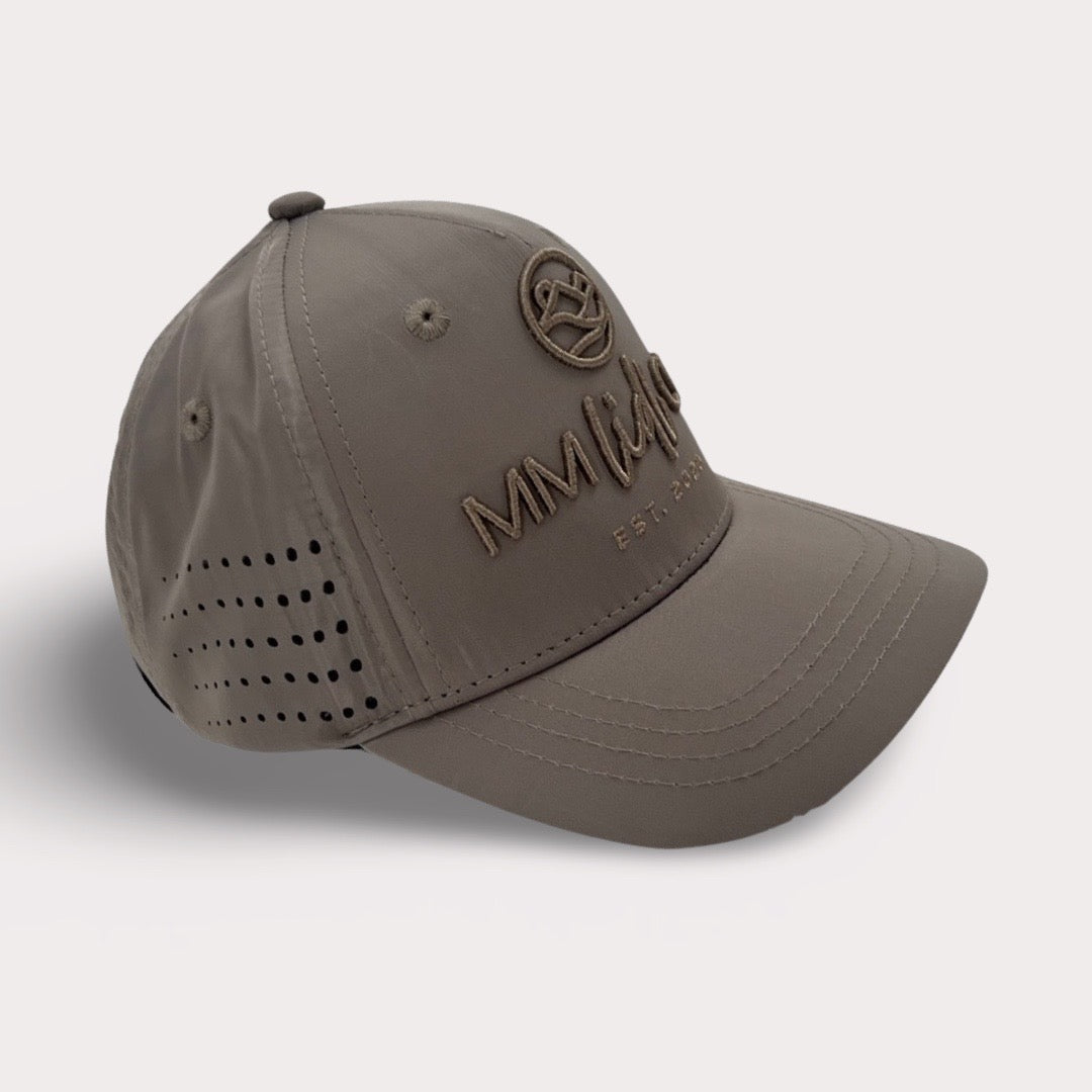 Stone Grey Curved Brim Lid