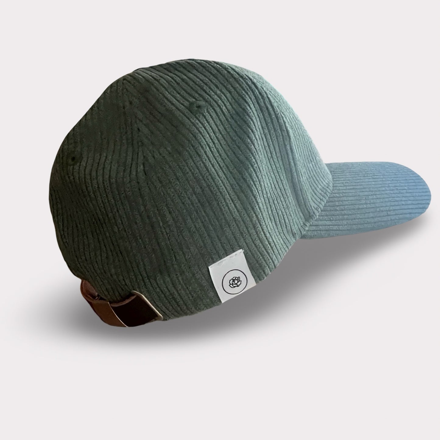Green Corduroy Lid