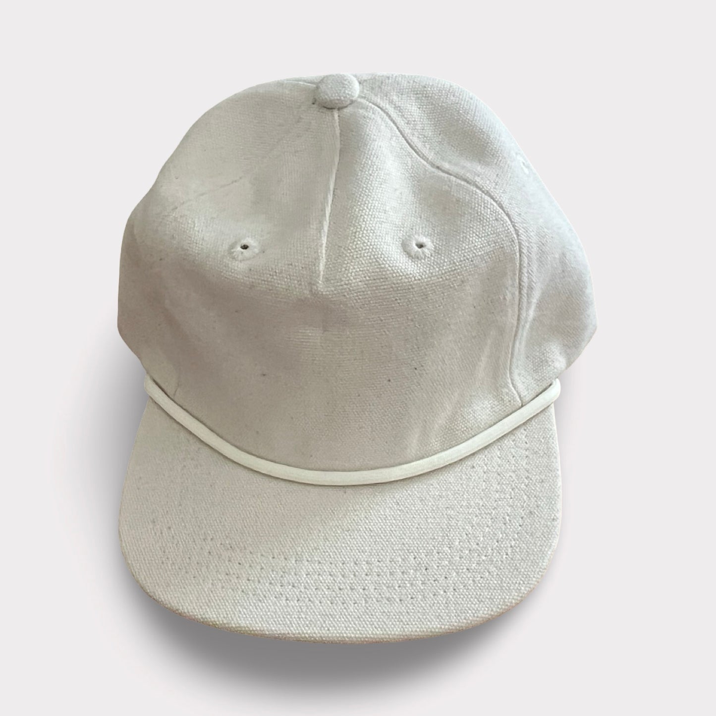 Cream Hemp Blank Lid