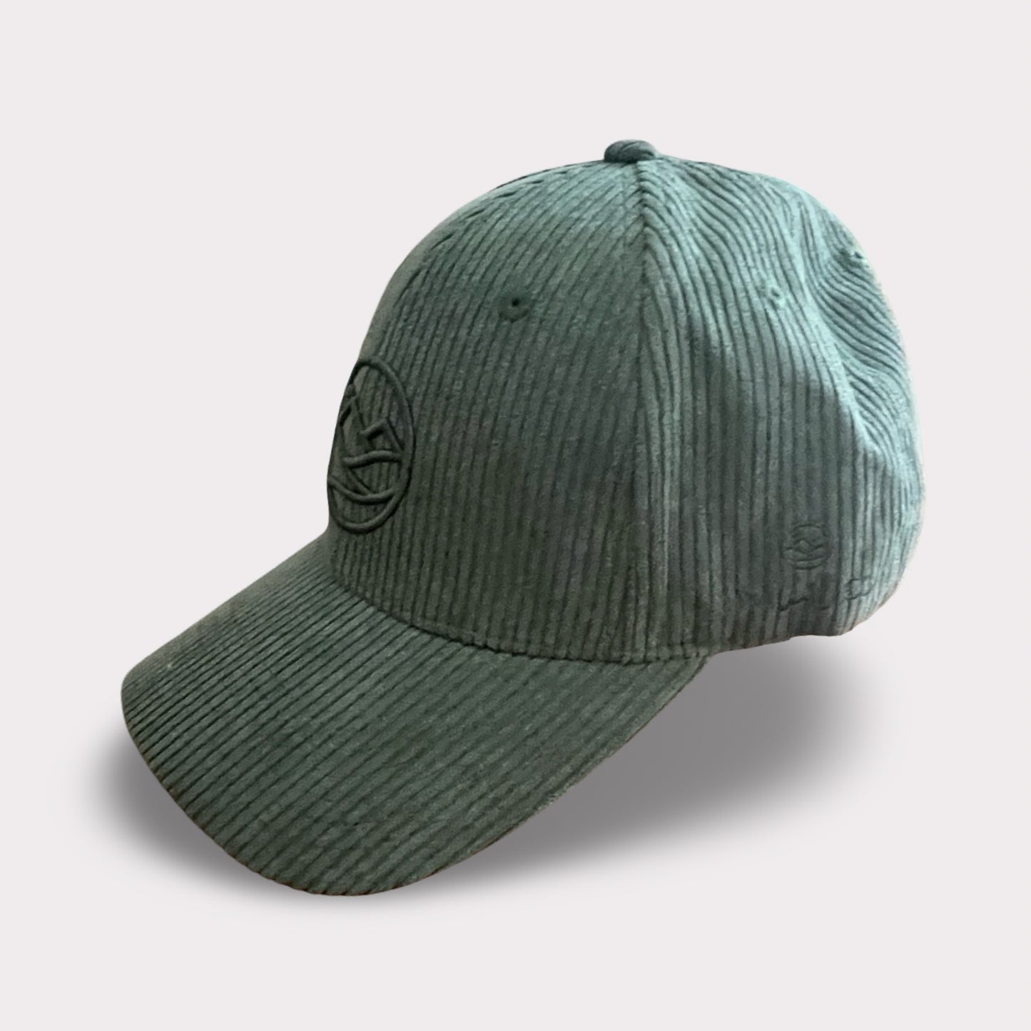 Green Corduroy Lid
