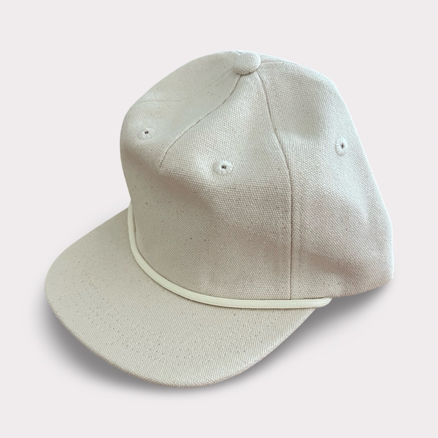 Cream Hemp Blank Lid